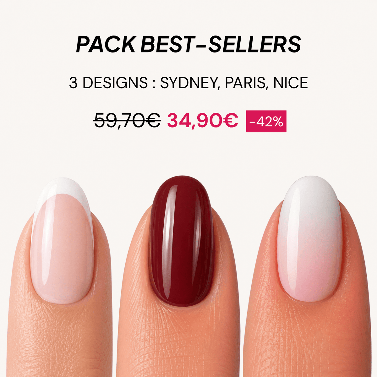 Pack Best-Sellers | 3 Designs